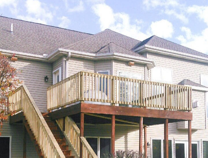 New Deck Construction Warsaw Indiana and Surrounding Areas