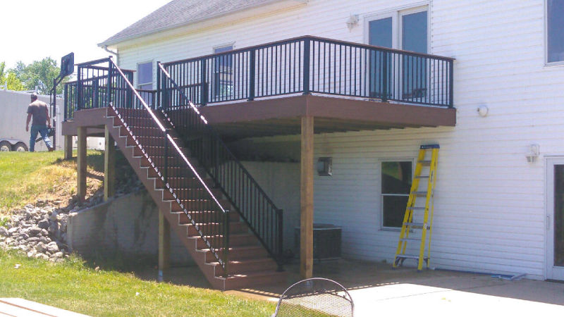 New Deck Construction Warsaw Indiana and Surrounding Areas