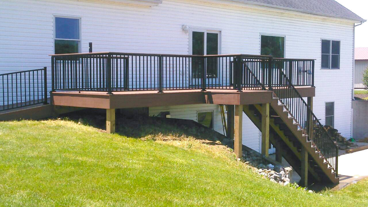 New Deck Construction Warsaw Indiana and Surrounding Areas